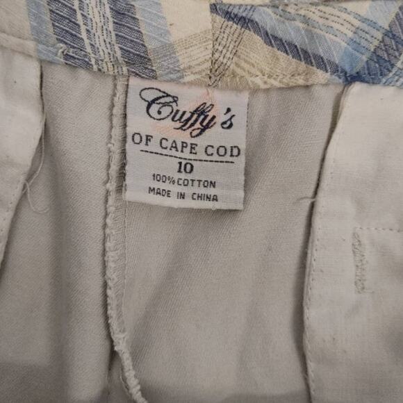 Cuffy's of Cape Cod Chino Shorts Tan Sz 10 - Picture 2 of 3